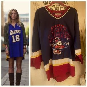 Vintage Mickey Mouse Disney sport jersey